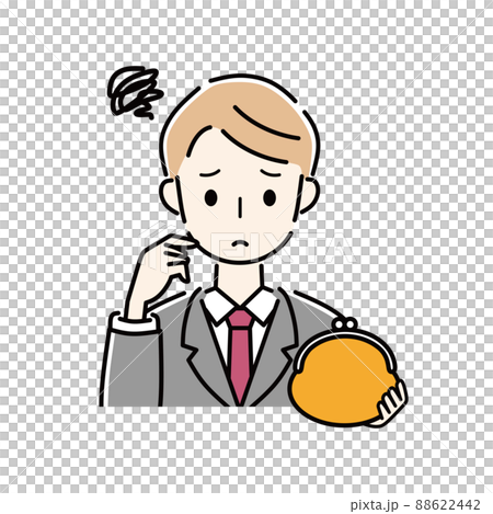 Wallet troubled businessman Wallet troubled businessman 88622442