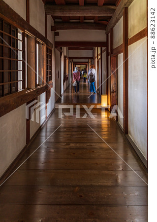 （兵庫県）世界遺産　姫路城　百間廊下 88623142