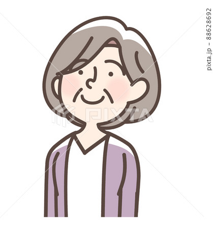 上を向いている女性 88628692