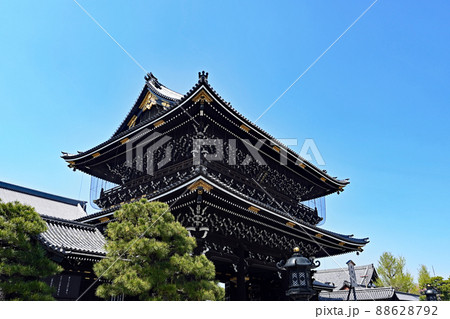 【古社寺】東本願寺御影堂門 【古社寺】東本願寺御影堂門 88628792