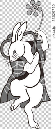Ukiyo-e Rabbit Ukiyo-e Rabbit 88629750
