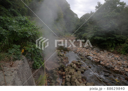 青森市の山奥にある野天風呂(たぬきの湯 青森市の山奥にある野天風呂(たぬきの湯 88629840