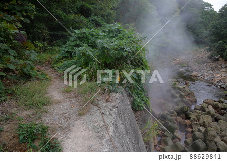 青森市の山奥にある野天風呂(たぬきの湯 青森市の山奥にある野天風呂(たぬきの湯 88629841