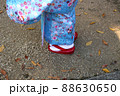 3歳の七五三のお参り 88630650