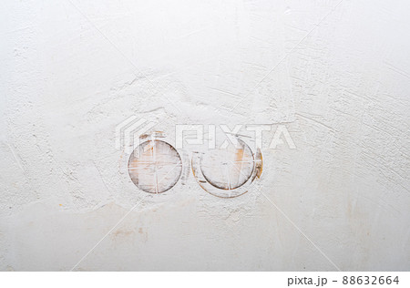 Construction background. Surface of the old plastered wall. Shabby wall surface Construction background. Surface of the old plastered wall. Shabby wall surface 88632664