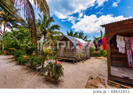 Laundry day in Masoala, Madagascar 88632852