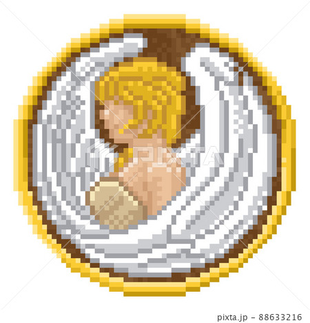 Zodiac Horoscope Astrology Virgo Pixel Art Sign 88633216