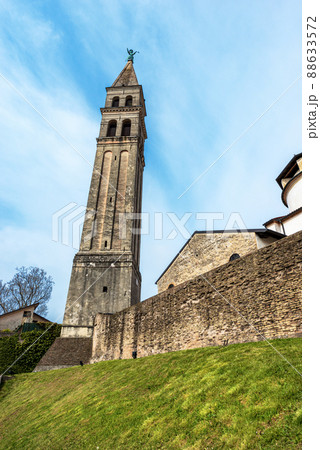 Oderzo Cathedral with the Leaning Bell Tower - Treviso Veneto Italy 88633572
