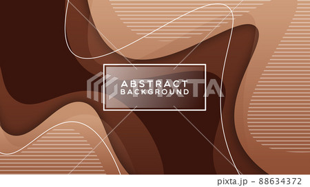 Colorful liquid and geometric background with fluid gradient shapes 88634372