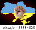 Symbol of the struggle for freedom of Ukraine 88634625