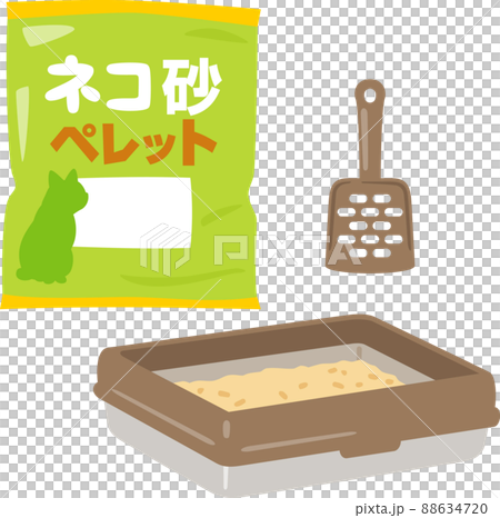 猫用トイレとトイレ用砂、猫砂 猫用トイレとトイレ用砂、猫砂 88634720