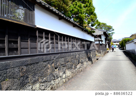 山口県萩市　萩城城下町の散策コース「江戸屋横町」 88636522