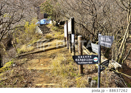 丹沢主稜の峠　犬越路 88637262
