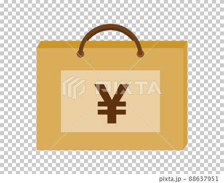 付費購物袋圖標工藝袋 88637951