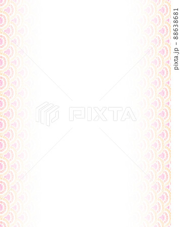 背景素材 オイルパステルで描かれた鱗柄 橙色系 中央から左右に濃くなるグラデーション 縦 他色有 背景素材 オイルパステルで描かれた鱗柄 橙色系 中央から左右に濃くなるグラデーション 縦 他色有 88638681