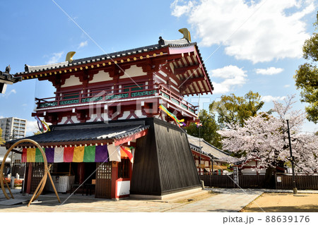 四天王寺(太鼓楼)　【大阪府大阪市天王寺区】 88639176