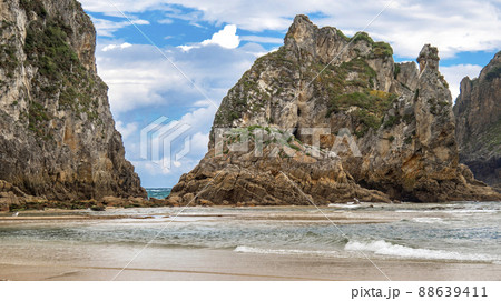 Beach of La Franca, La Franca, Spain Beach of La Franca, La Franca, Spain 88639411
