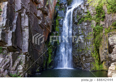 Famous and paradisiacal waterfall of Veu da Noiva (Veil of the Bride) Famous and paradisiacal waterfall of Veu da Noiva (Veil of the Bride) 88642444