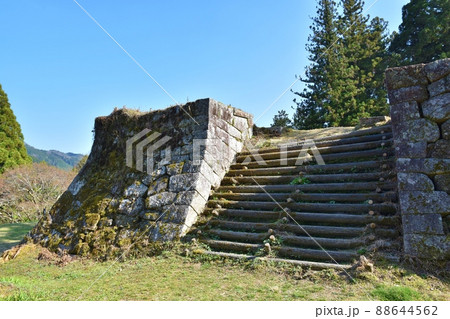 春の岩村城跡 岐阜 春の岩村城跡 岐阜 88644562