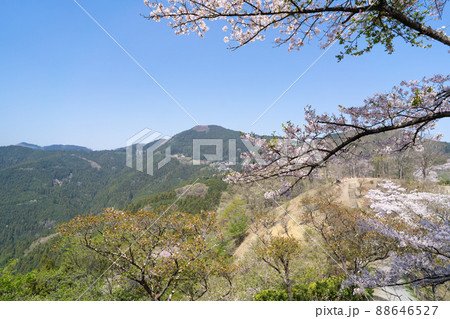 桜山の山頂から見た景色（群馬県藤岡市） 88646527