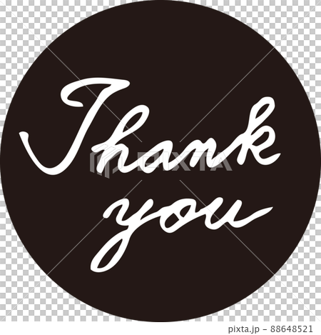 Thank you-Characters-Cursive-English Handwriting Thank you Frame Black Thank you-Characters-Cursive-English Handwriting Thank you Frame Black 88648521