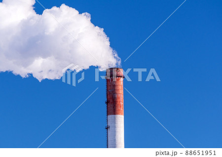 The smoke from the pipes of the metallurgical plant pollutes the environment. Space for copying text The smoke from the pipes of the metallurgical plant pollutes the environment. Space for copying text 88651951