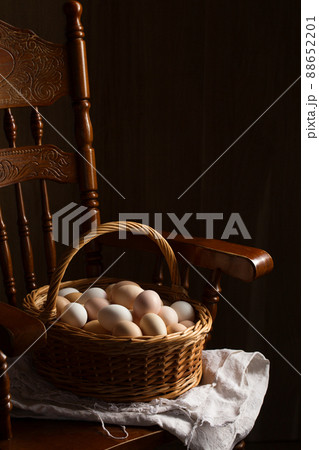 basket of eggs basket of eggs 88652201