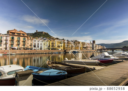 Colorful Bosa in Sardegna 88652938