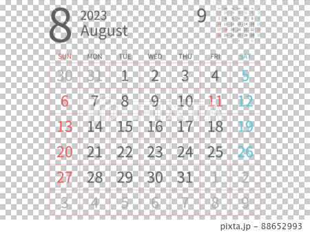 August 2023 August 2023 88652993