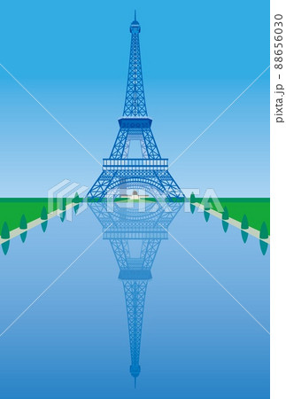 エッフェル塔 tour eiffel パリ paris トロカデロ庭園 エッフェル塔 tour eiffel パリ paris トロカデロ庭園 88656030
