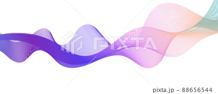 Fluid 3d background with smooth lines 88656544