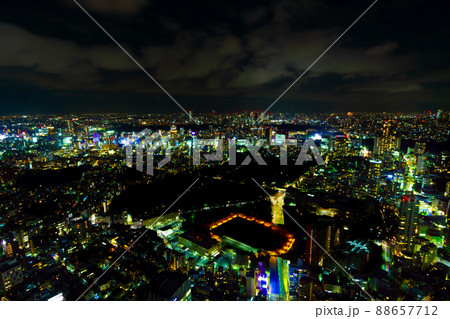 東京夜景 六本木から望む新宿方面 東京夜景 六本木から望む新宿方面 88657712
