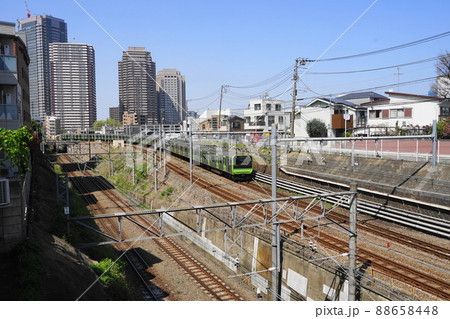 4月 品川455山手線内回り・白金桟道橋 4月 品川455山手線内回り・白金桟道橋 88658448