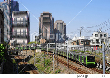 4月　品川456山手線内回り･白金桟道橋 88658449