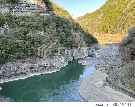 保津峡駅の渓流 88659443
