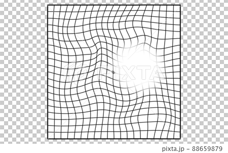 Amsler chart, appearance of age-related macular degeneration (visual field defect) 88659879