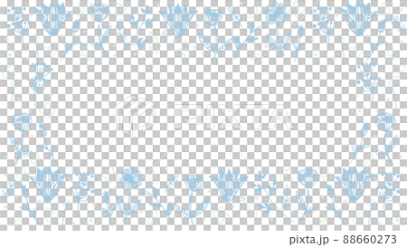 Light blue and green Scandinavian frame Light blue and green Scandinavian frame 88660273