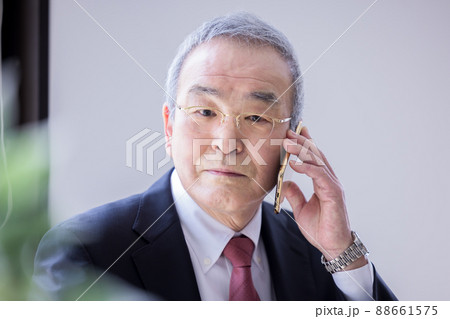 ビジネス シニア男性 重役のポートレート ビジネス シニア男性 重役のポートレート 88661575