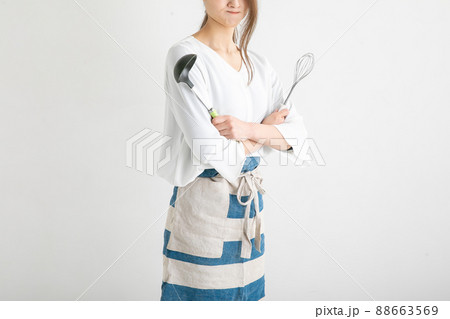 プンプンする女性 Woman cooking プンプンする女性 Woman cooking 88663569