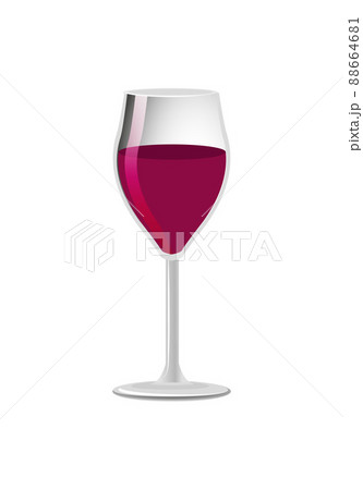 Glass of Elite Red Wine Classical Alcohol Drink 88664681