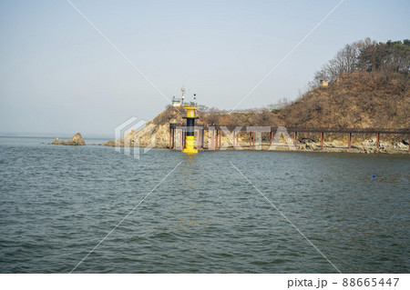 風景 春 大阜島 88665447