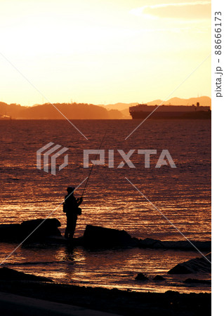 富津岬夕景 富津岬夕景 88666173