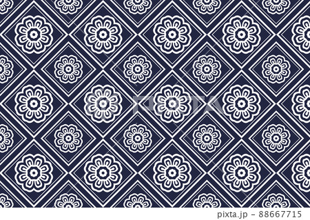 Indian floral seamless pattern background 88667715