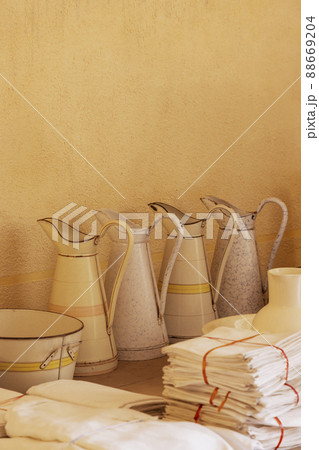 Serrant castle interior (Chateau de Serrant), Saint-Georges-sur-Loire,  Maine-et-Loire department, France 88669204