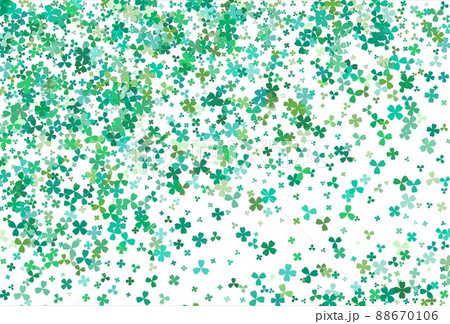 Clover background. Clover leaf, St. Patrick day background 88670106
