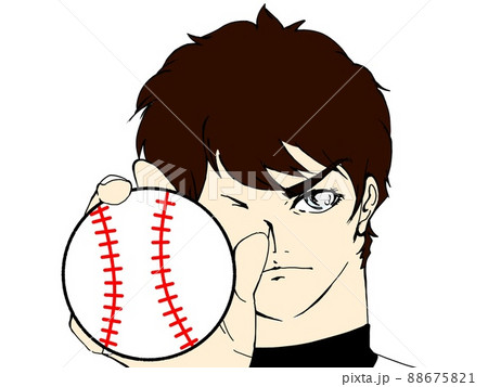 プロ野球選手（エース） 88675821