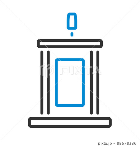 Witness Stand Icon 88678336