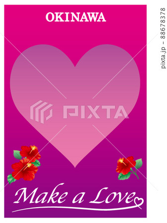 おきなわラブ女の子シーサーハイビスカス おきなわラブ女の子シーサーハイビスカス 88678378