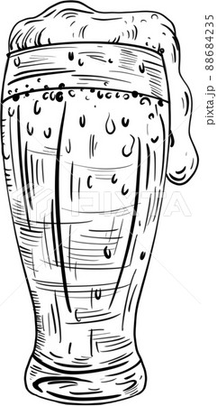 Steak food line art Steak food line art 88684235