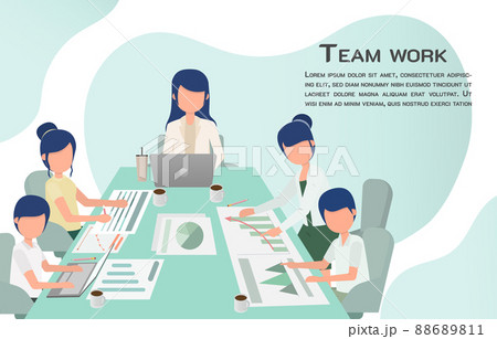 Teamwork concept.  88689811